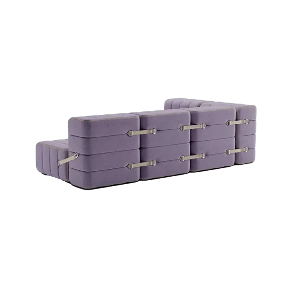 ambivalenz modulaire bank curt – 9 modules – lila - Afbeelding 3