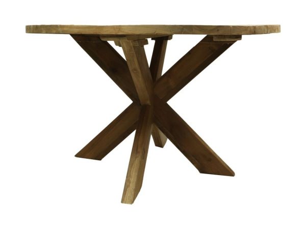 hsm collection ronde tuintafel - naturel - teakout - ø125 cm - Afbeelding 2